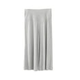 thumbnail image 1 of BLVB Capri Pants for Women Casual Solid Color High Waisted Summer Workout Lounge Trouser Homewear, 1 of 3