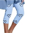thumbnail image 1 of BLVB Capri Pants for Women Casual Summer Lounge Pajamas Beach Pants Stretch Soft Crop Vacation Capris Leggings, 1 of 5