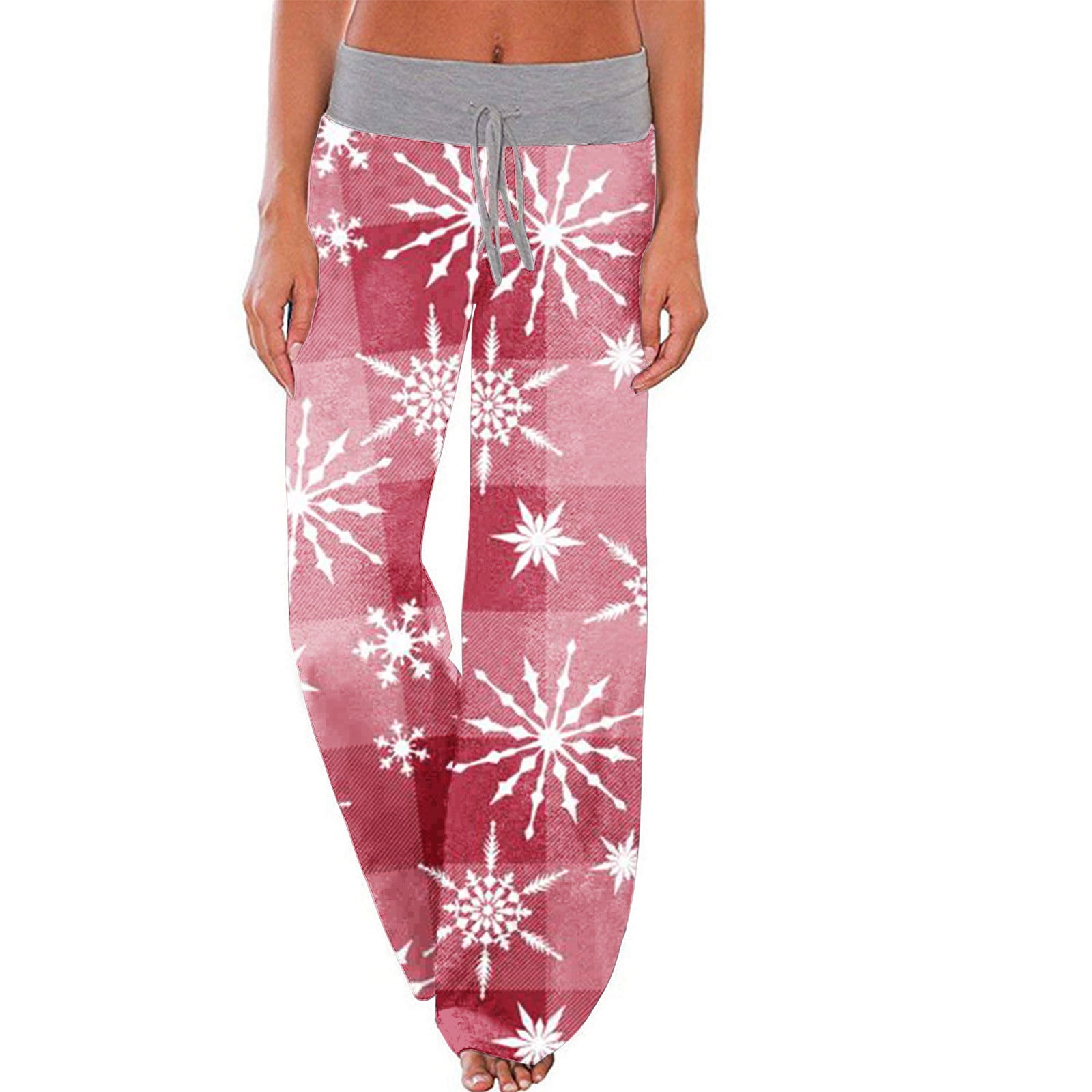 BLVB Christmas Pajama Pants for Women Comfy Pajama Bottom Stretch ...