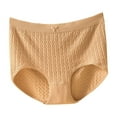 thumbnail image 1 of BLVB Cotton Underwear for Women Girls Cute High Waisted Panties Full Coverage Stretch Briefs, 1 of 2