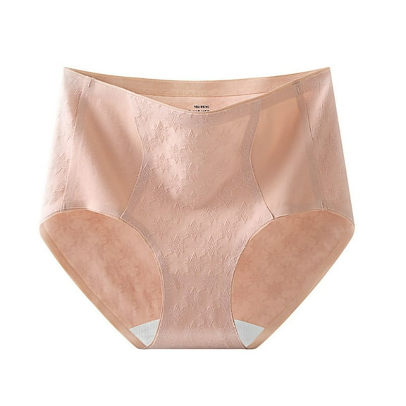 BLVB Cotton Underwear for Women Soft Breathable Ladies Panties High Waist Briefs Underpants for Women