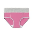 thumbnail image 1 of BLVB Cotton Underwear for Women Soft Breathable Ladies Plus Size Briefs Stretch Full Coverage High Waisted Panties 5 Pack, 1 of 1