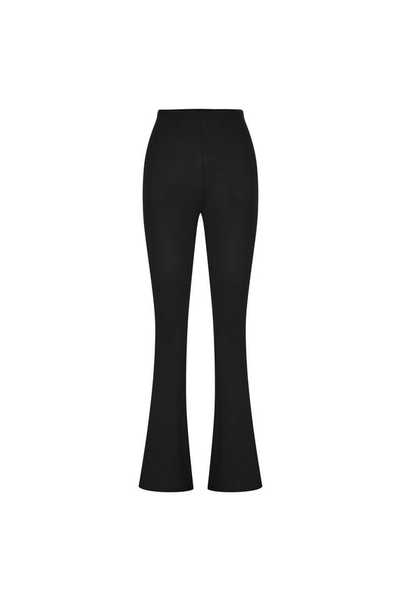 Flare Yoga Pants for Women - Soft High Waist Bootcut Leggings 4 Way Stretch Workout Bootleg Pants for Women