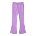 thumbnail image 1 of BLVB Girls Flare Leggings High Waist Bell Bottom Casual Dance Pants Kids Cotton Clothes for Toddler Teen Girl 3–16 Years, 1 of 5