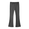 thumbnail image 1 of BLVB Girls Flare Leggings High Waist Bell Bottom Casual Dance Pants Kids Cotton Clothes for Toddler Teen Girl 3–16 Years, 1 of 5