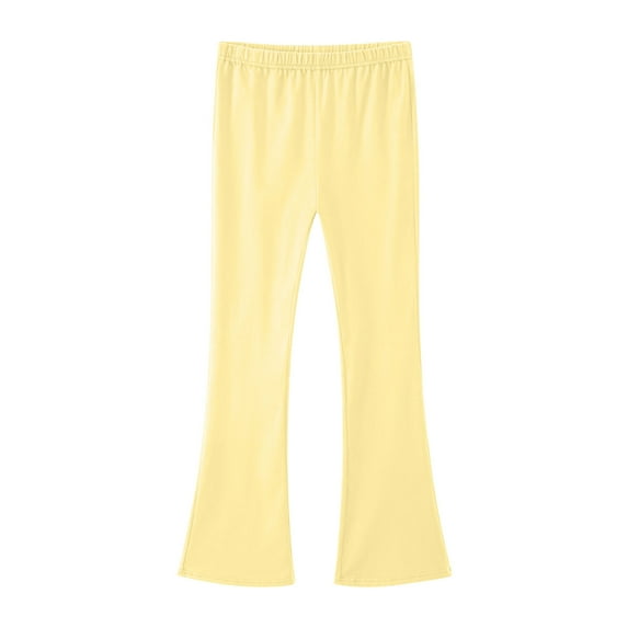 BLVB Girls Flare Leggings High Waist Bell Bottom Casual Dance Pants Kids Cotton Clothes for Toddler Teen Girl 3–16 Years
