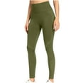 thumbnail image 1 of BLVB High Waisted Leggings for Women Stretch Butt Lifting Yoga Pants Sport Active Fitness Workout Tights, 1 of 7