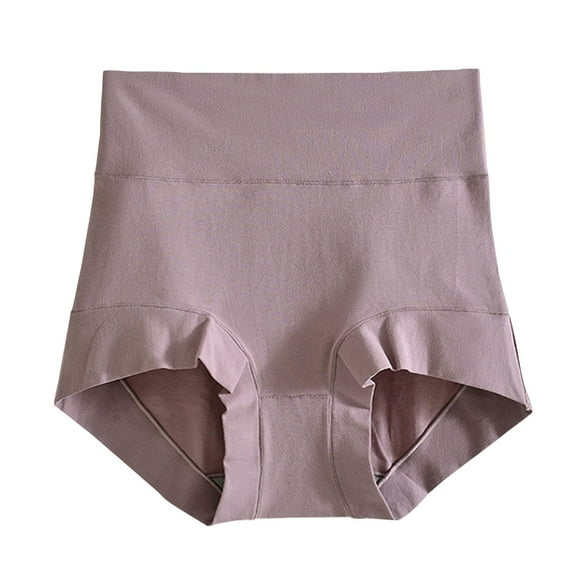 BLVB High Waisted Underwear for Women Full Coverage Butt Lifting Ladies Panties Soft Stretch Briefs