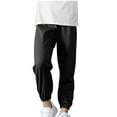 thumbnail image 1 of BLVB Kids' Unisex Loose Anti-Mosquito Long Pants Elastic Waist Cinch Bottom Boys Girls Lightweight Summer Pants, 1 of 7