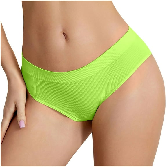 BLVB Low Rise Briefs for Women Stretchy No Show Hipster Underwear Comfy Soft Ladies Panties