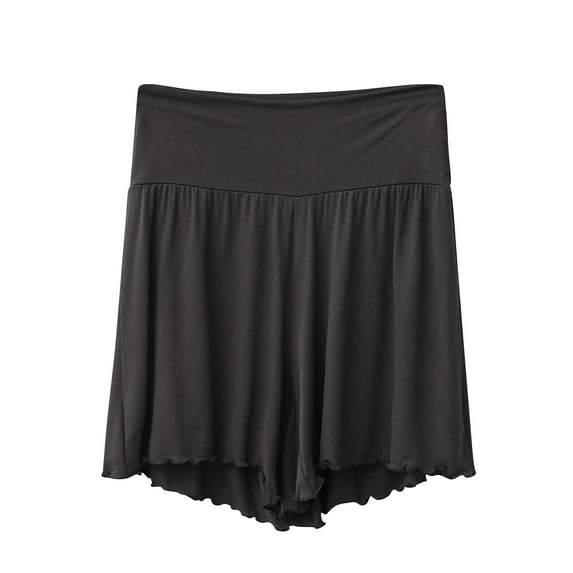 BLVB Pajama Shorts for Women Casual Loose Lightweight High Waisted Sleepwear Summer Lounge Shorts