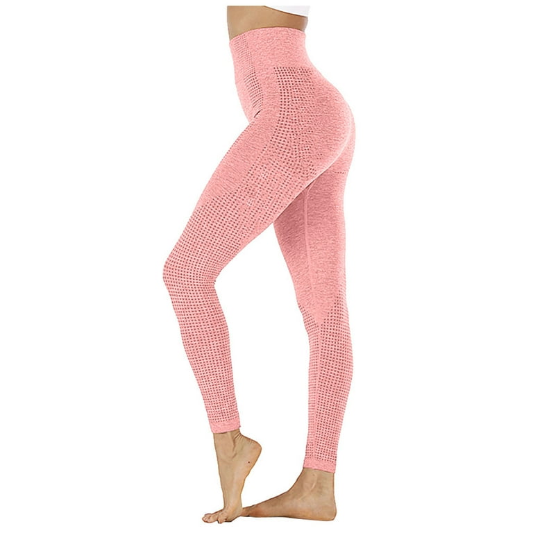 BLVB Seamless Leggings for Women High Waisted Yoga Pants Stretch Butt  Lifting Workout Gym Scrunch Tights 
