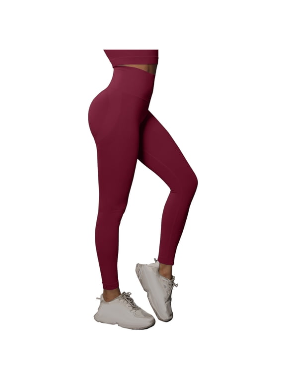 Seamless Leggings for Women Scrunch Butt Lifting High Waisted Activewear Yoga Gym Fitness Booty Tights Pants