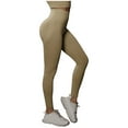 thumbnail image 1 of BLVB Seamless Leggings for Women Scrunch Butt Lifting High Waisted Activewear Yoga Gym Fitness Booty Tights Pants, 1 of 8