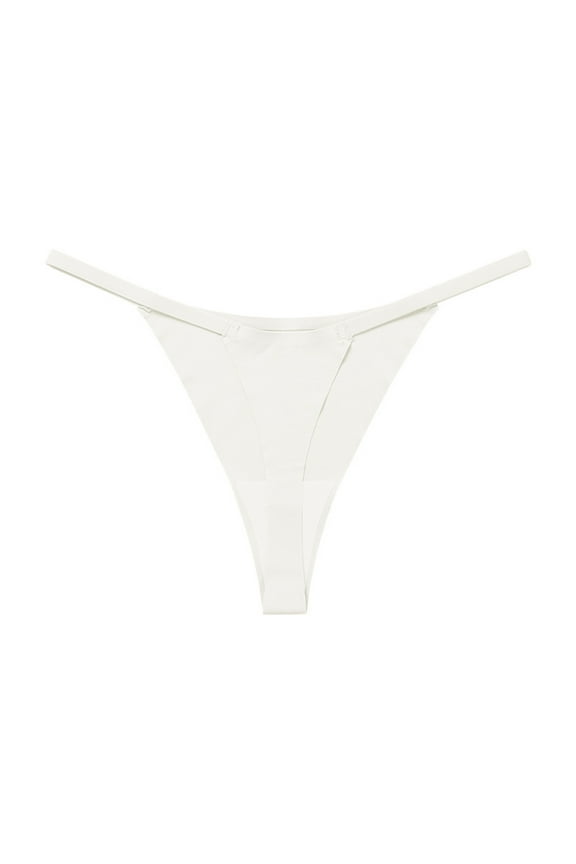 Seamless Thongs for Women No Show Thong Underwear Breathable G-String Thong Panties for Ladies