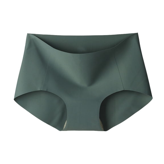 BLVB Seamless Underwear for Women, High Waisted No Show Stretch Panties Soft Full Coverage Briefs