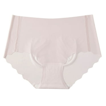 BLVB Seamless Underwear for Women No Show Panties Briefs High Waist Soft Moisture Wicking Ladies Underwear
