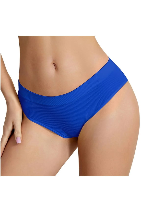 Low Rise Briefs for Women Stretchy No Show Hipster Underwear Comfy Soft Ladies Panties
