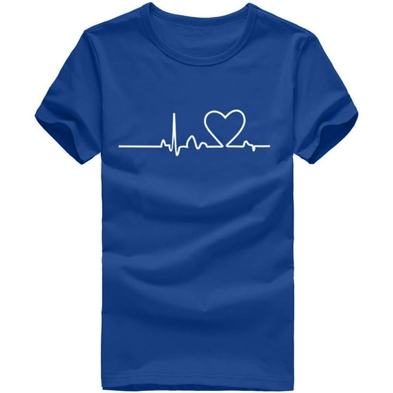 BLVB Short Sleeve T Shirts for Women Casual Loose Crewneck Summer Tops for Women Basic Tees Outfits