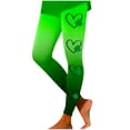thumbnail image 1 of BLVB St. Patrick's Day Workout Leggings for Women Printed High Waisted Casual Slim Yoga Pants Athletic Tights, 1 of 5