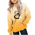 thumbnail image 1 of BLVB Teen Girls Boys Sweatshirt Valentines Hoodies Kids Heart Print Clothes Long Sleeve Pullover Cute Trendy Tops 4-14T, 1 of 6