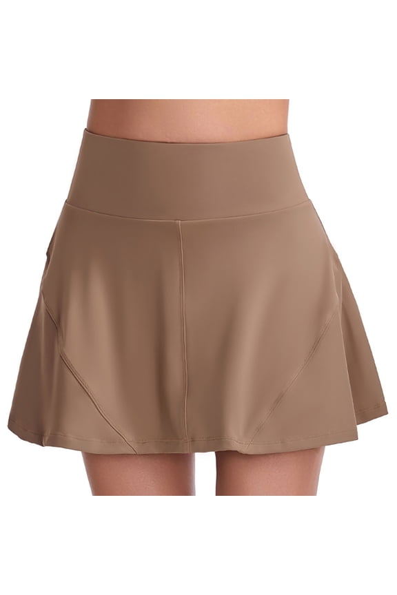 Tennis Skirts for Women with Build in Shorts Golf Skort High Waisted Workout Athletic Running Activewear