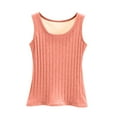 thumbnail image 1 of BLVB Thermal Tank Top for Women Fleece Lined Ribbed Thermal Shirts Sleeveless Underwear Tops Camisole Warm Base Layer Vest Cold Weather, 1 of 7