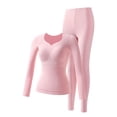 thumbnail image 1 of BLVB Thermal Underwear for Kids Girls Thermals Long Johns Underwear Warm Fleece Winter Base Layer for Cold Weather/Skiing, 1 of 7
