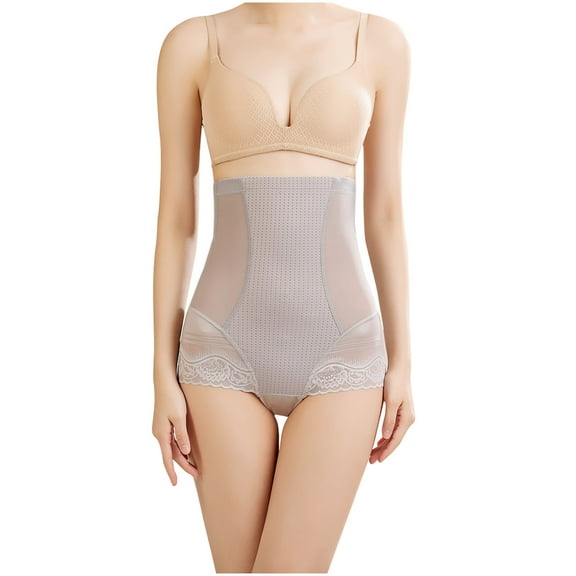 BLVB Thong Shapewear for Women Seamless High Waisted Panties Butt Lifting Body Shaper Underwear Girdle Panty