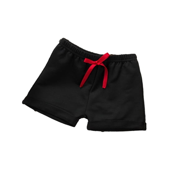 BLVB Toddler Infant Girl Boy Summer Shorts Casual Solid Color Elastic Waist Drawstring Cotton Shorts Baby Clothes