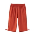 thumbnail image 1 of BLVB Toddler Kids Baby Boy Girl Cotton Linen Elastic Basic Long Pants Bloomers Casual Joggers Spring Summer Clothes, 1 of 3