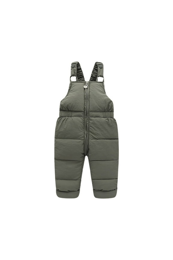 Toddler Snow Pants Baby Winter Clothes Girls Boys Snowsuit Thick Ski Bib Overalls 6 Month-6T
