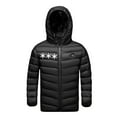 thumbnail image 1 of BLVB Unisex Kids Hooded Heated Puffer Jackets Windproof Down Coat Boys Girls Warm Cozy Outerwear Winter Clothes, 1 of 7