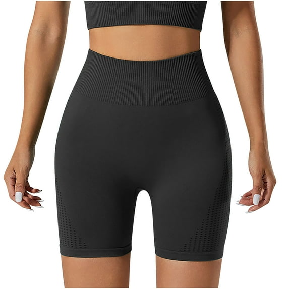 BLVB Women Biker Shorts Buttery Soft High Waist Stretch Short Pants for Workout Yoga Running Gym