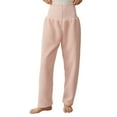 thumbnail image 1 of BLVB Women Winter Warm Fleece Pajama Pants Cozy Lounge Pants High Waist Fluffy Pj Bottoms Sleepwear, 1 of 2