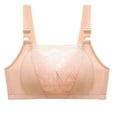 thumbnail image 1 of BLVB Women's Bandeau Bra with Adjustable Straps, Lightly Lined Wireless Tube Top Bralette, Everyday Pink, 1 of 4