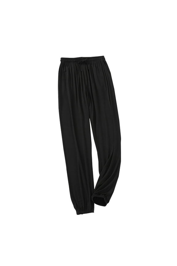 Women's Comfy Pajama Pants Casual Lounge Pant Stretch High Waist Drawstring Sleepwear PJ Bottoms with Pockets