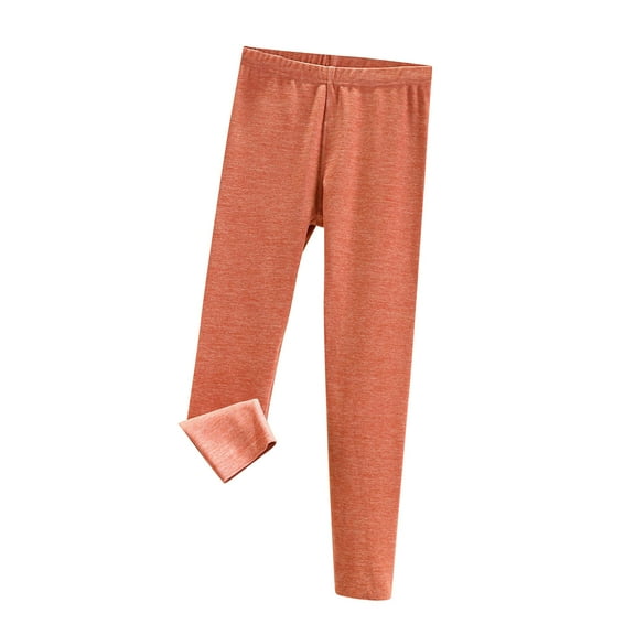 BLVB Women's Cotton Leggings Soft High Waisted Pants Stretch Full Length Lounge Pajama Pants Fall Winter Warm Bottoms