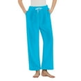 thumbnail image 1 of BLVB Women's Fleece Pajama Lounge Pants Comfy Warm Sleepwear with Pockets Plush Home Long Pants Winter Pj Bottoms, 1 of 7