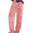 thumbnail image 1 of BLVB Women's Fuzzy Pajama Pants Comfy Warm Fleece Pajamas Cozy Lounge Long Sleepwear Home Pants Pj Bottoms, 1 of 5