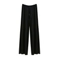 thumbnail image 1 of BLVB Women's Pajama Pants Lounge Causal Pj Bottoms Solid Color Drawstring Waist Loose Comfy Modal Sleep Pants, 1 of 6