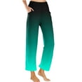 thumbnail image 1 of BLVB Women's Pajama Pants Soft Cropped Lounge Pant Elastic Waist Trousers Casual Sleepwear Pj Bottoms with Pockets Light Blue, 1 of 5