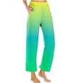 thumbnail image 1 of BLVB Women's Pajama Pants Soft Cropped Lounge Pant Elastic Waist Trousers Casual Sleepwear Pj Bottoms with Pockets Multicolor 8, 1 of 5