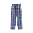 thumbnail image 1 of BLVB Women's Plaid Pajama Pants Casual Comfy Elastic Waist Drawstring Wide Leg Lounge Trouser Sleepwear, 1 of 3