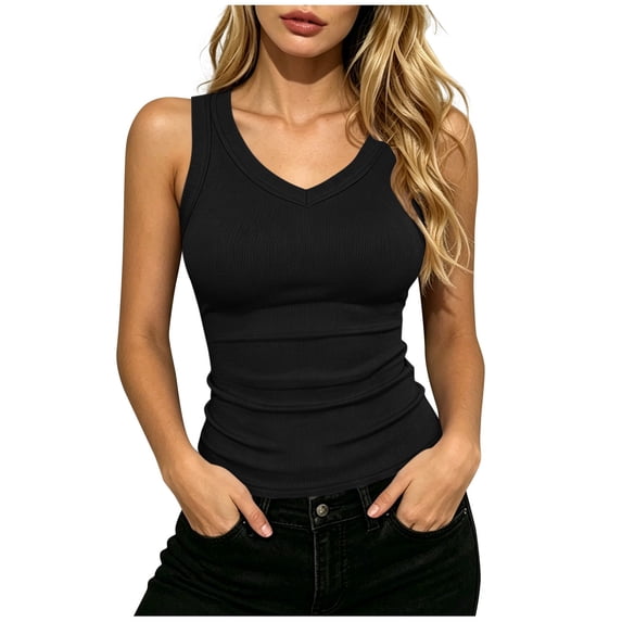 BLVB Women's Plus Size Tank Tops Summer Tops Floral Lace Mesh Sleeveless T-Shirts Round Neck Loose Asymmetric Tunic Shirts