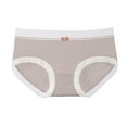 thumbnail image 1 of BLVB Women's Seamless Panties Mid Waisted No Show Briefs Ladies Soft Stretch Breathable Comfy Underwear, 1 of 4