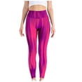 thumbnail image 1 of BLVB Women's Seamless Yoga Leggings Printed Scrunch High Waist Workout Butt Lifting Athletic Gym Pants, 1 of 2