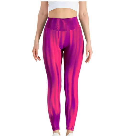 BLVB Women's Seamless Yoga Leggings Printed Scrunch High Waist Workout Butt Lifting Athletic Gym Pants