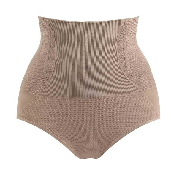 BLVB Women's Shapewear Panties High Waisted Seamless Briefs Butt Lifting Body Shaper Underwear Girdle Panty