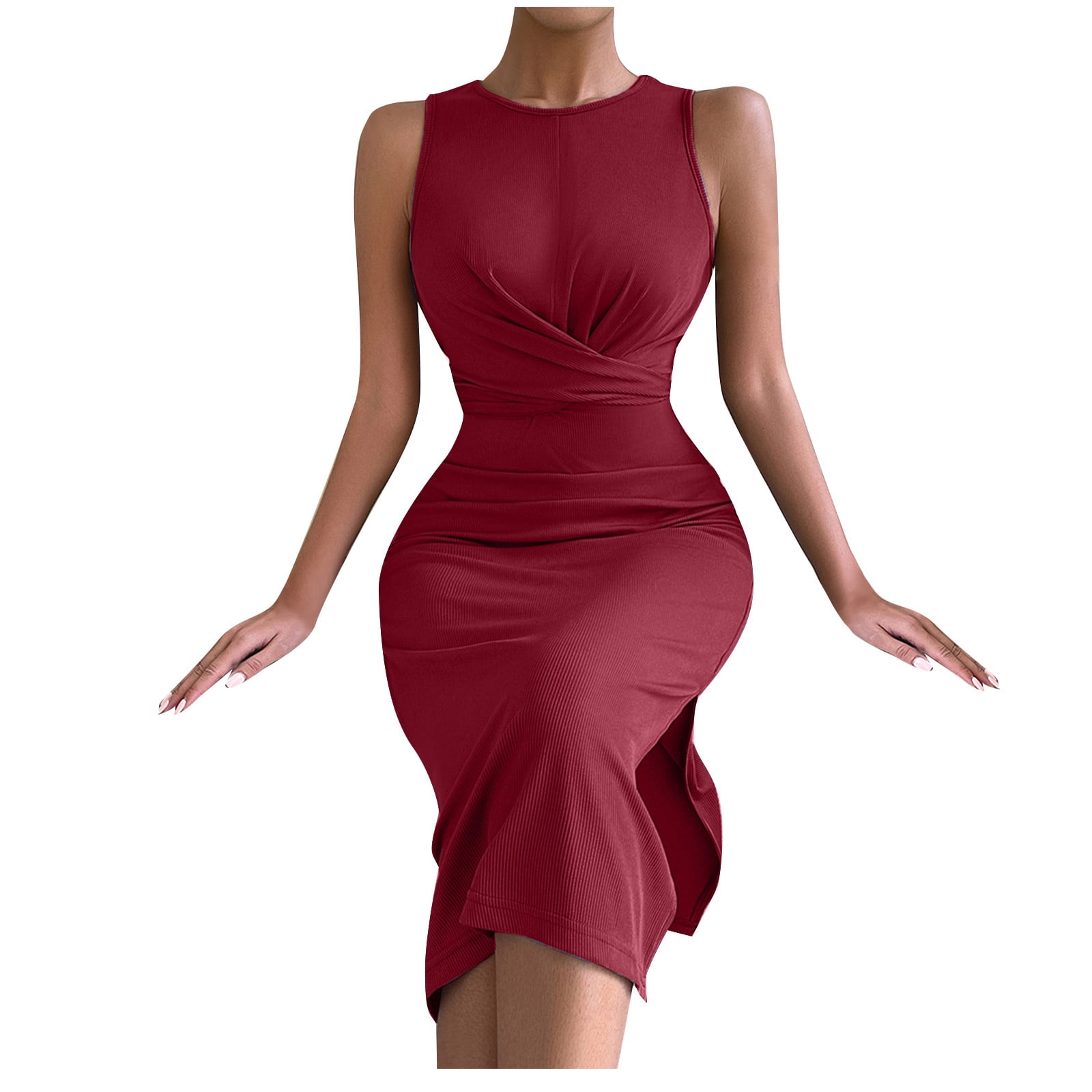 Fashion Long-sleeved All-match Slim Dress
